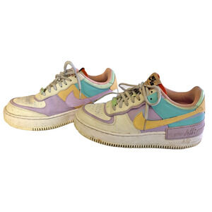 Nike Air Force 1 Low Shadow Pale Ivory Celestial Gold CI0919-101 Womens Size 8.5